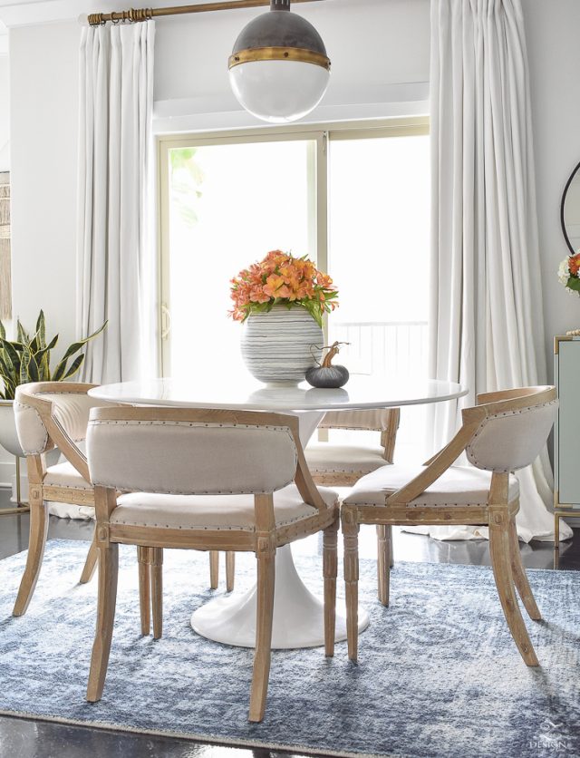 Simple, Modern Fall Decorating Ideas - ZDesign At Home