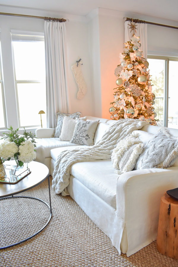 Styled For The Season Christmas Tour - Neutral Christmas Living ...