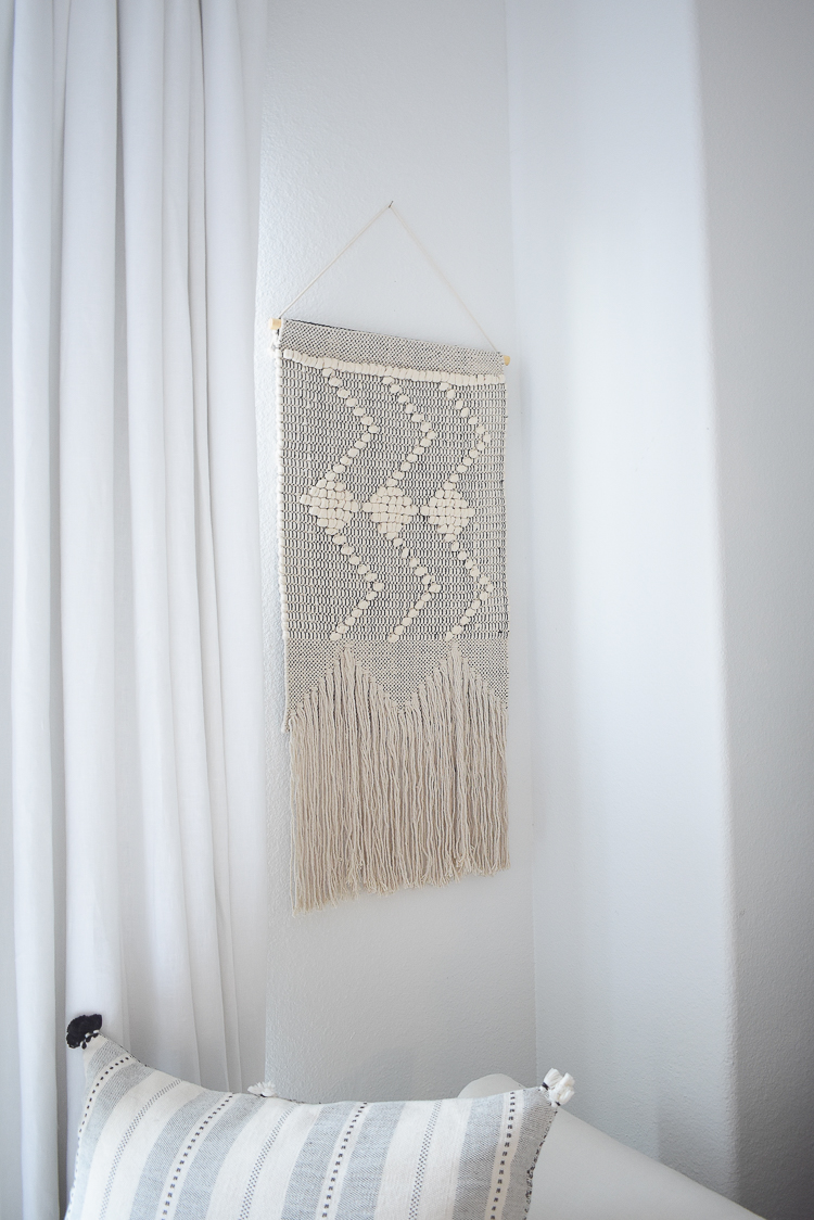 The best home furnishings and decor at Walmart - modern macramé wall hanging