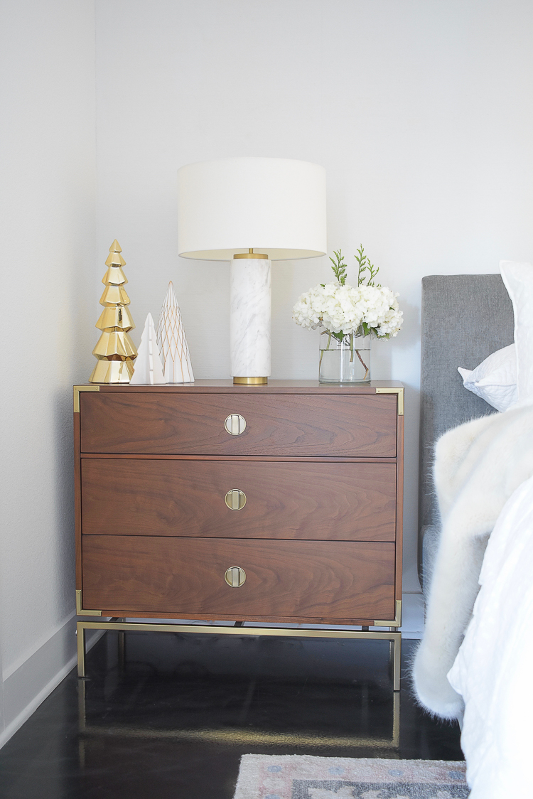 Boho Chic Neutral Christmas Bedroom Tour