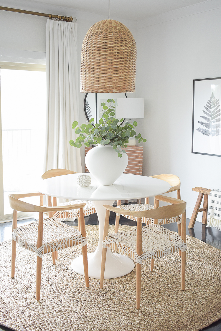 ZDesign At Home - Boho chic modern dining room reveal