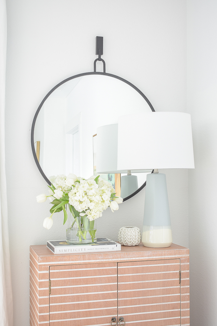 Spring Dining Room - Boho Chic with tulips