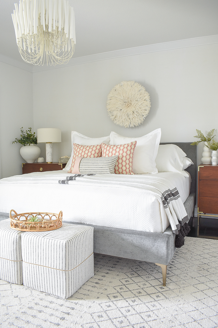 Styled for the season spring tour - Boho Chic bedroom tour