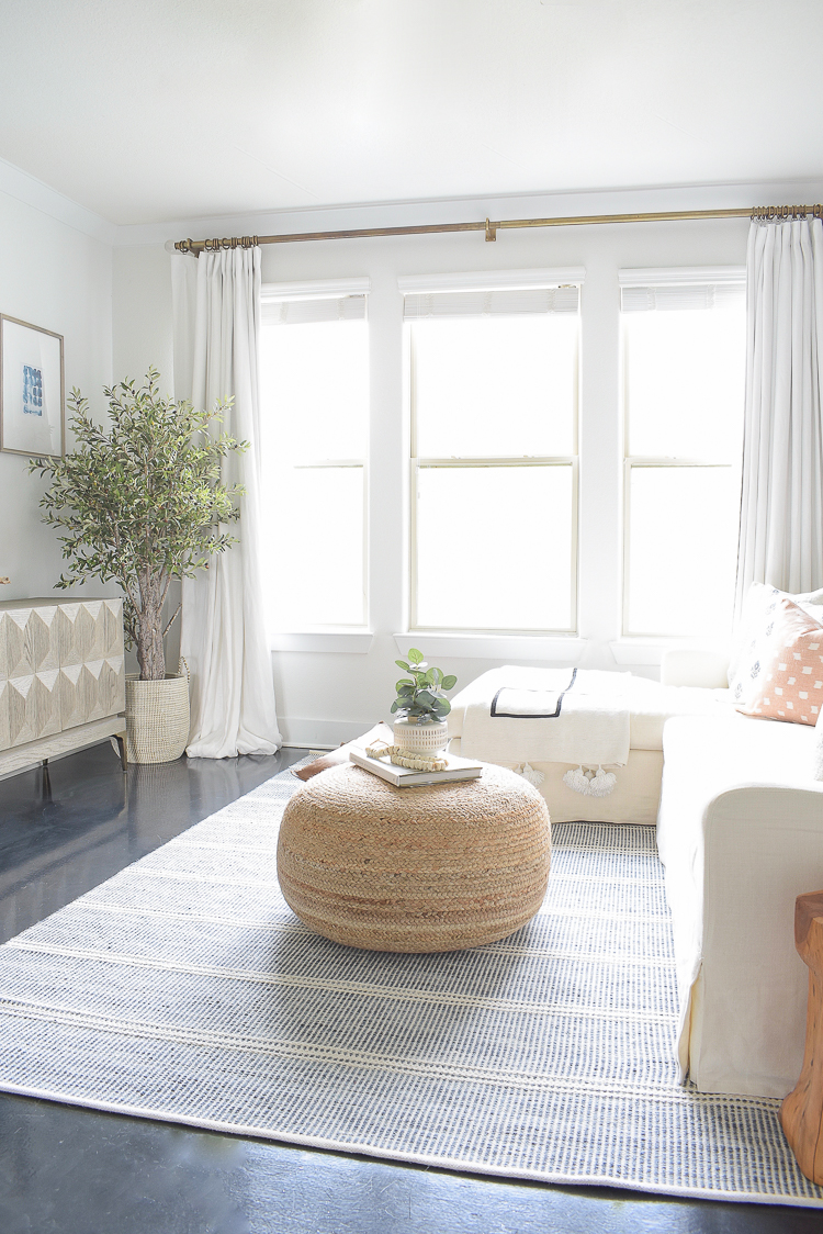 Light & Airy Spring Living Room Tour