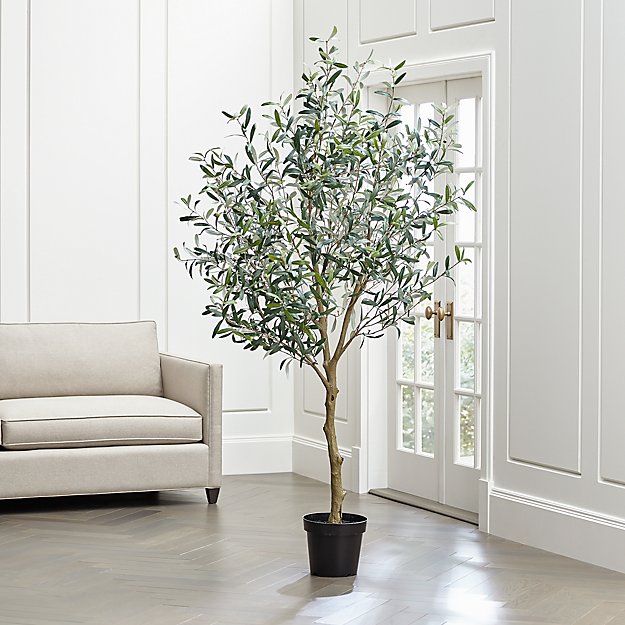 Grand Faux Olive Tree Faux olive tree, Indoor olive tree, Olive tree