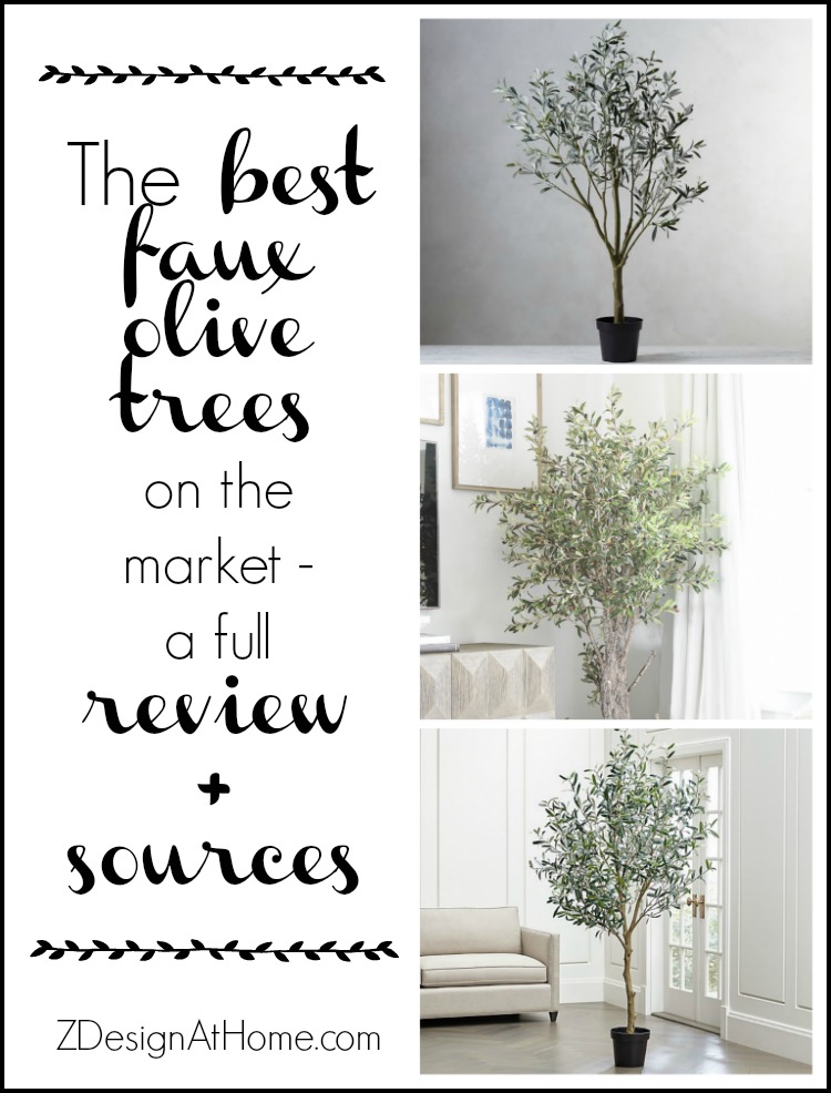 The Best Faux Olive Trees + Reviews & Sources