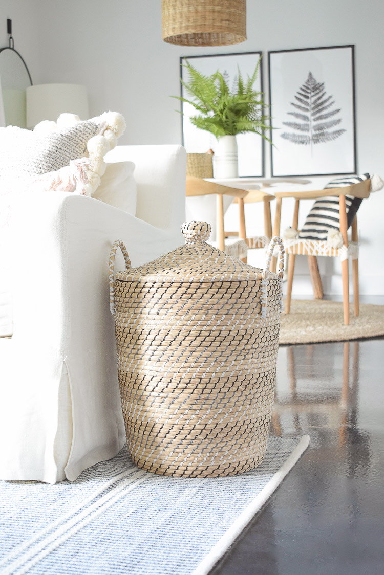 ZDesign At Home Summer Home Tour - best lidded baskets