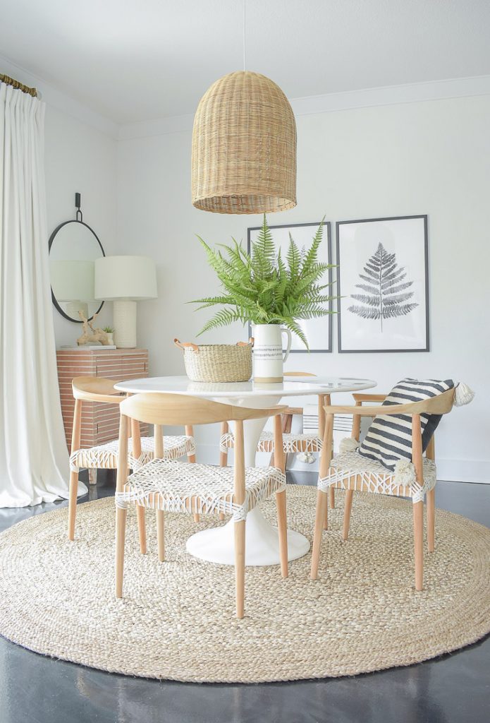Tips for Adding Natural Summer Decor + A Dining Room Tour - ZDesign At ...