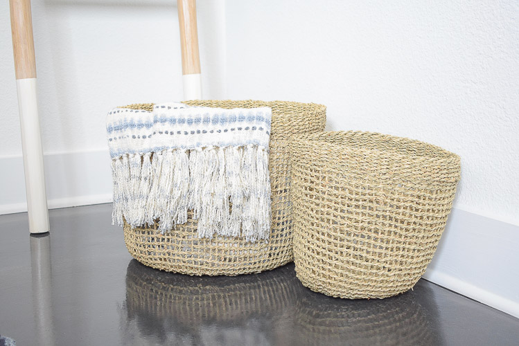 Stylish Home Decor & Organizing Ideas for Back To School - boho baskets set of 3