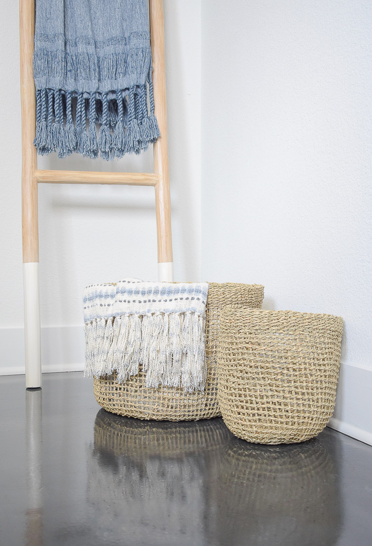 Stylish Home Decor & Organizing Ideas for Back To School - boho baskets, set of 3