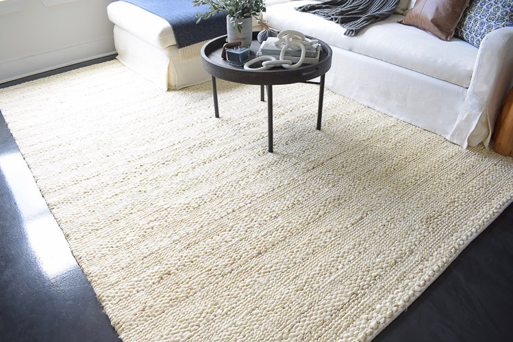 Chunky Wovens for Fall - Saffavieh natural fiber rug 