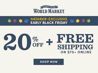 World Market Pre-Black Friday Sale