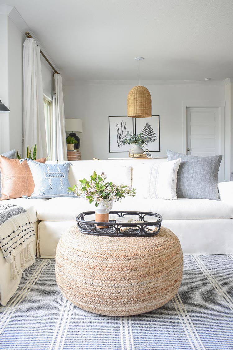 Boho Chic Spring Living Room Tour 