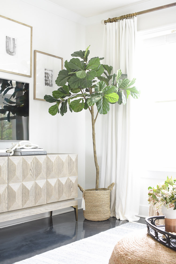 Best faux fiddle leaf fig in sprig tour 