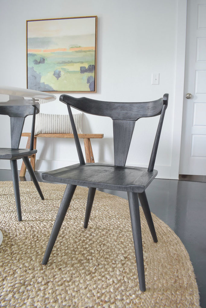 New Black Dining Chairs + Spring Dining Room Tour - ZDesign At Home