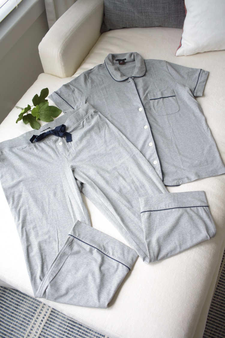 Cozy gray JCrew Pgs / loungewear