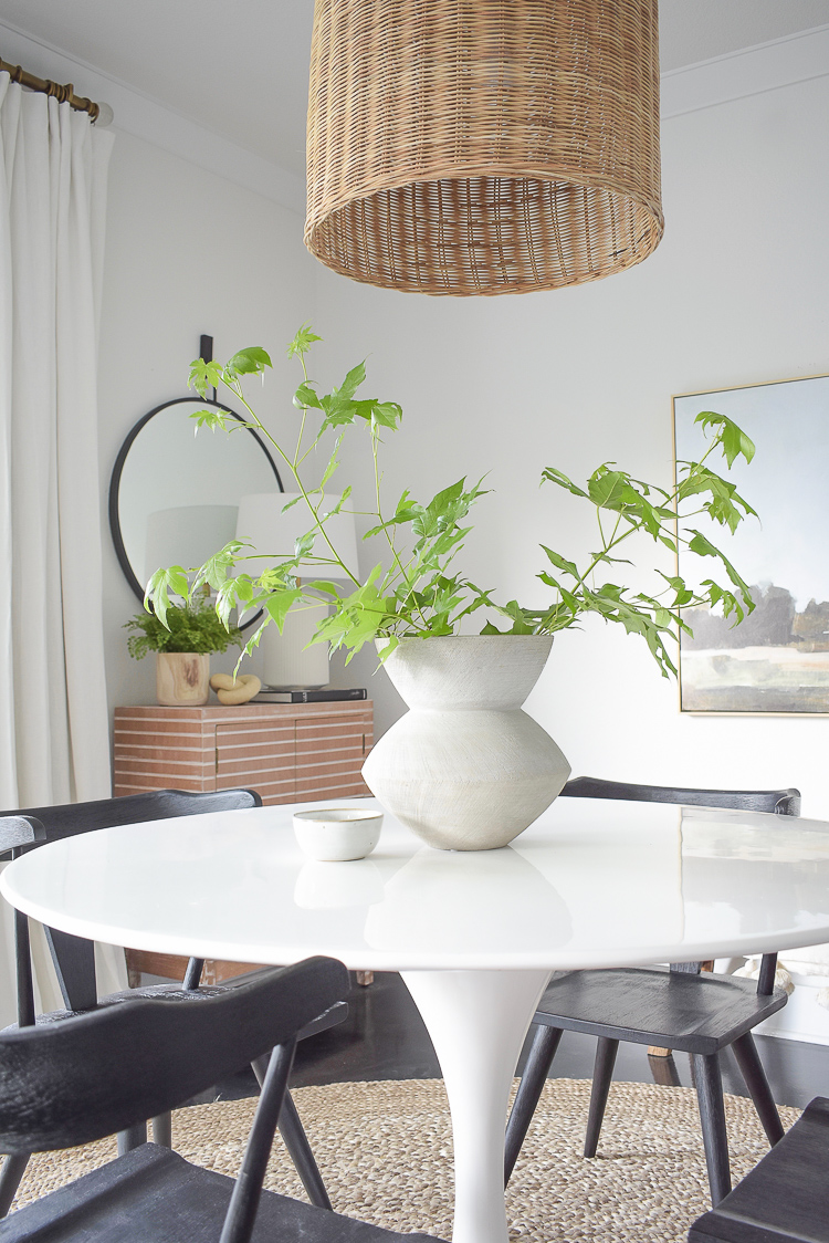 Modern minimal Centerpiece + summer home tour 