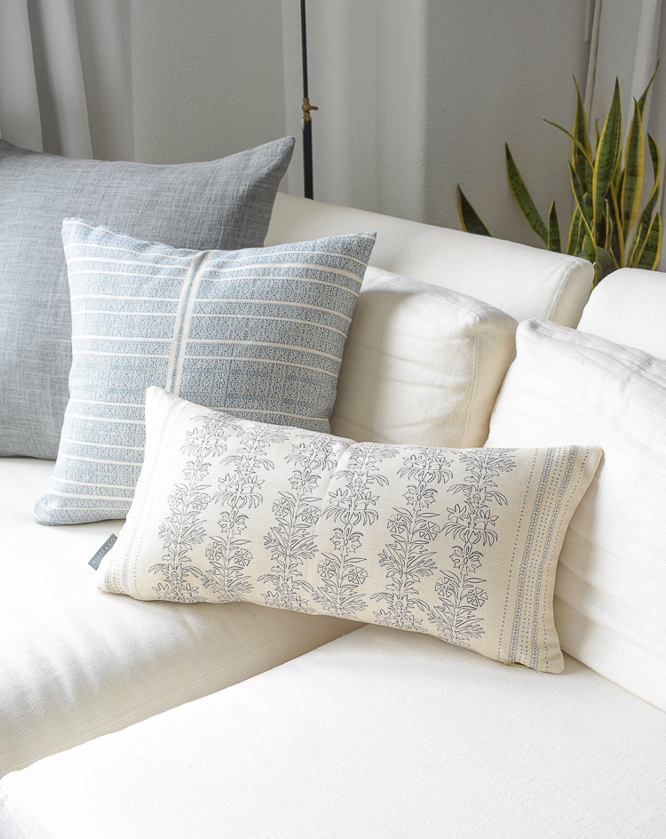 McGee & Co styled pillows + a summer home tour 