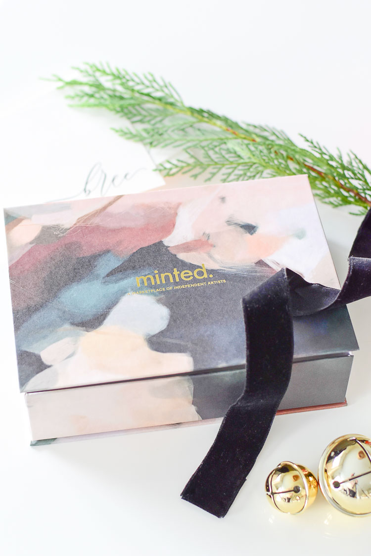 Minted personalized customizable stationary 