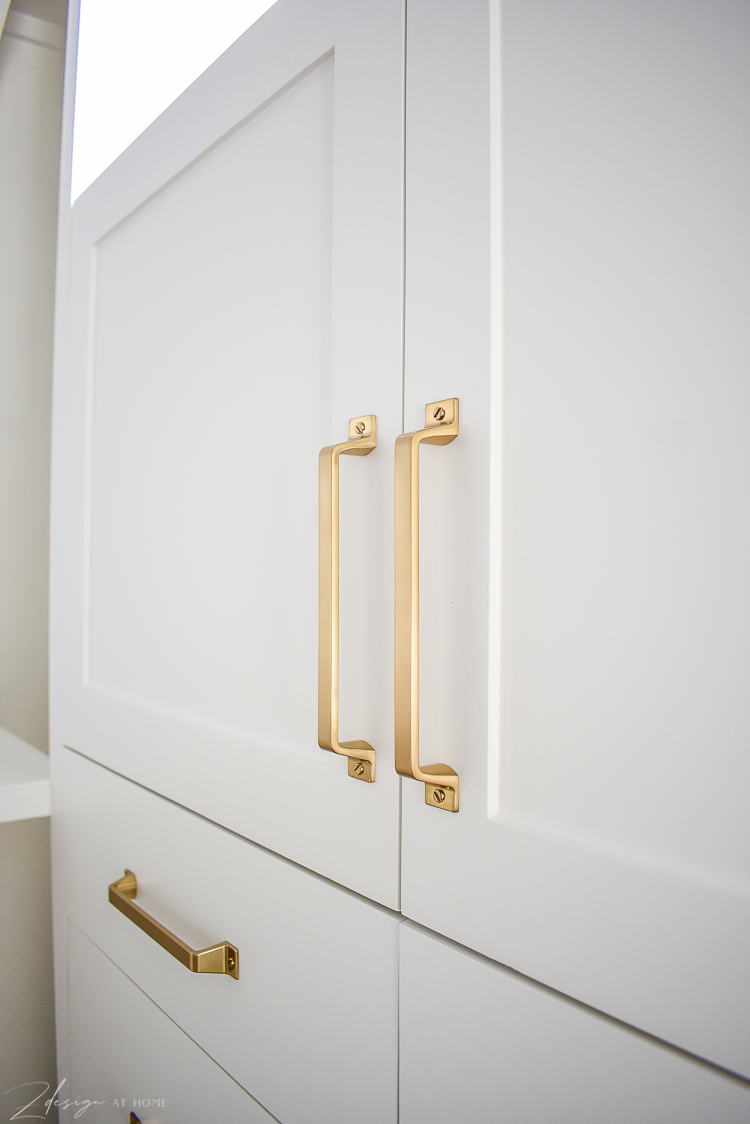 Honey bronze top knobs cabinet pull 