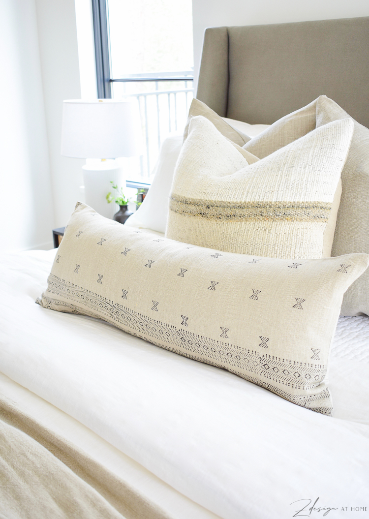 spring pillow refresh with extra large lumbar pillow cover 