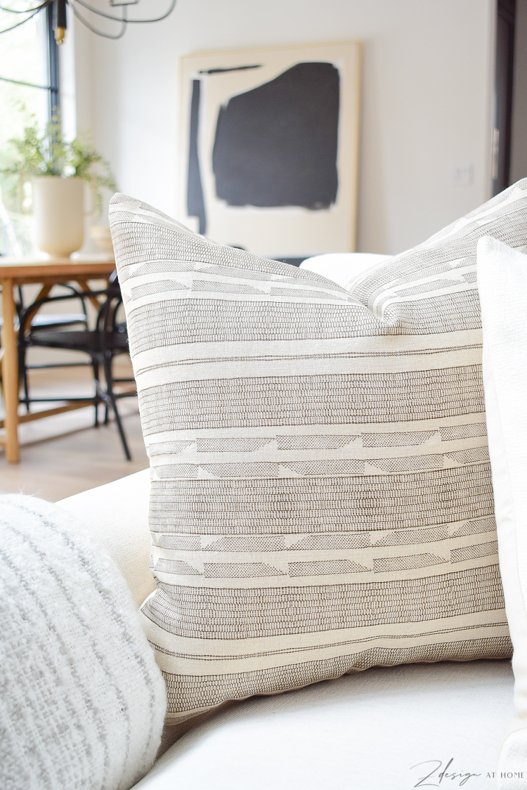brown seville pillow in spring pillow refresh 
