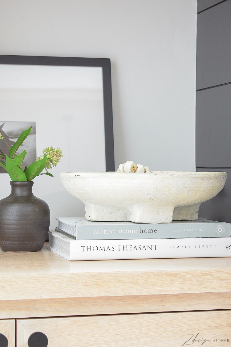 studio mcgee bowl displayed on shelf