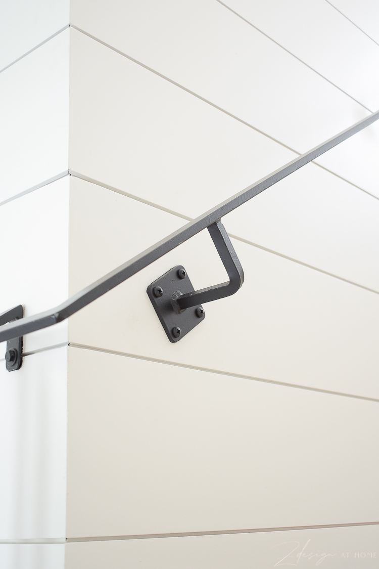 square hand rail bracket for stairs