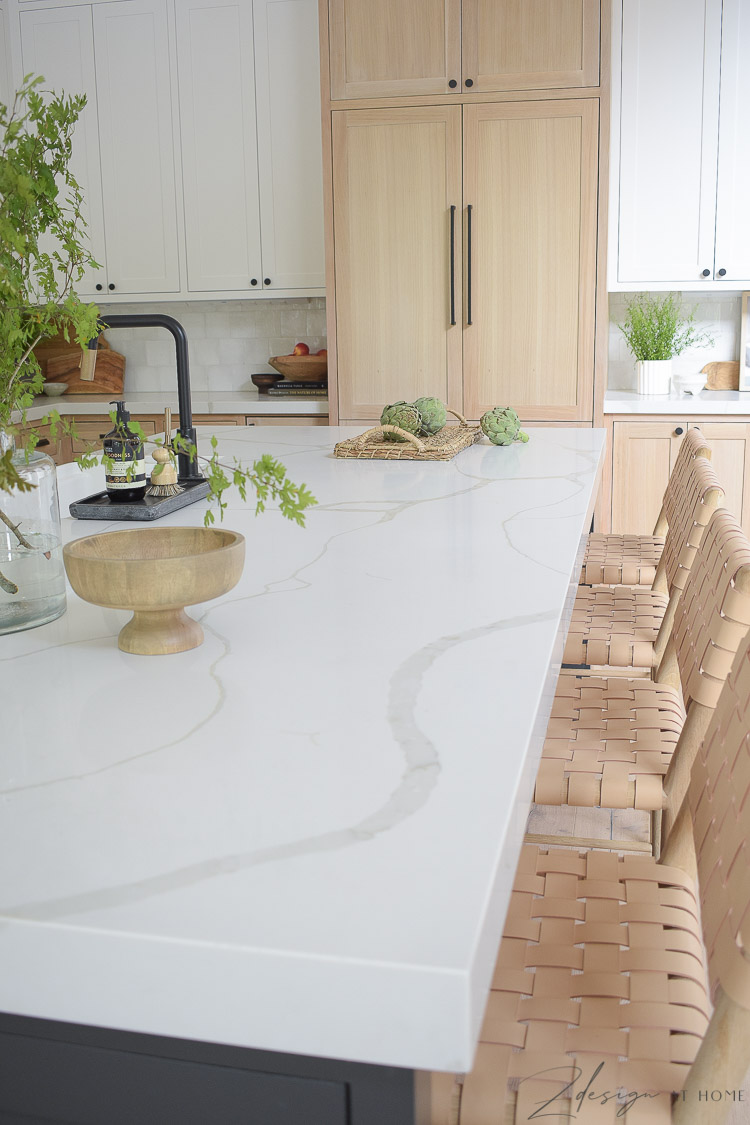 color quartz calafata nous countertops with veining