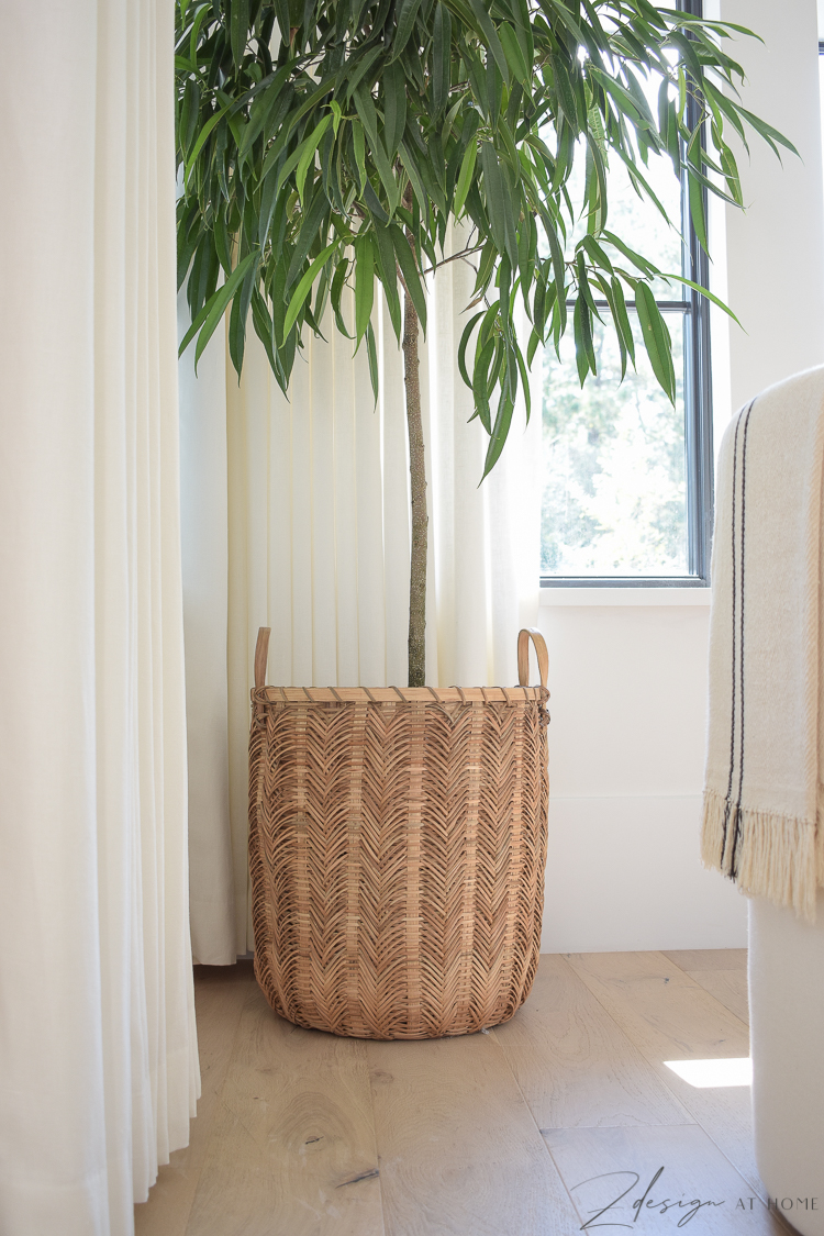 herringbone basket from serena and lily 