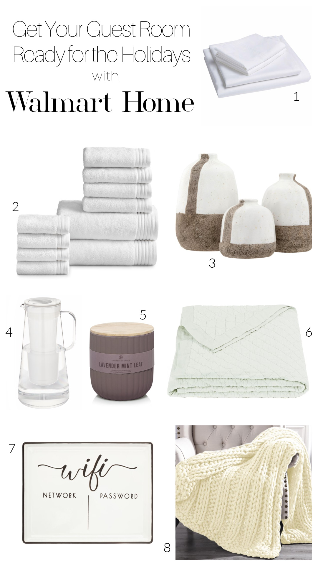 tips for guest room readiness this holiday with walmart home 