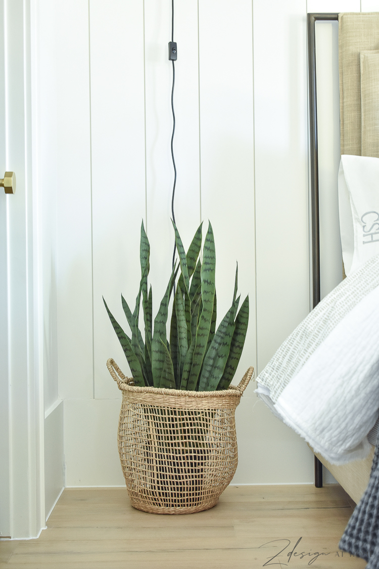 best faux snake plant 