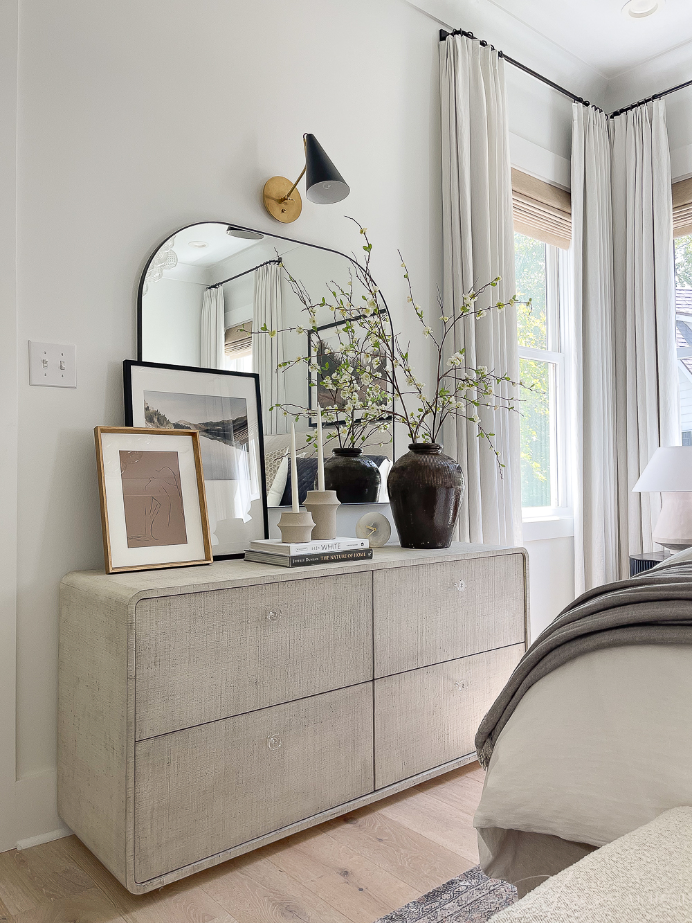 how to style a dresser 